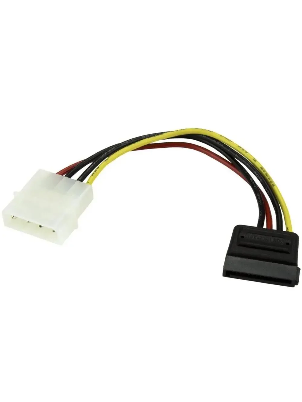 StarTech.com 6in 4 Pin LP4 to SATA Power Cable Adapter (SATAPOWADAP)